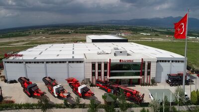 Boratas Factory 1
Main production facility with a total area of 10,000 m²; divided to 6000 m² covered production space and 4000 m² open area.