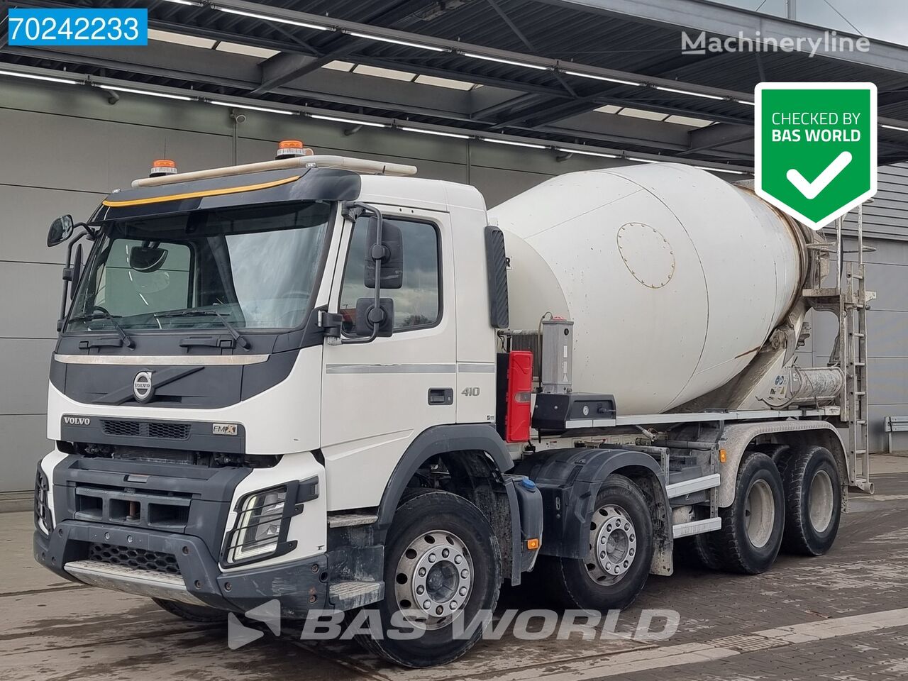 camião betoneira Volvo FMX 410 8X4 Liebherr 905PSKD 9m3 Mixer Euro 6