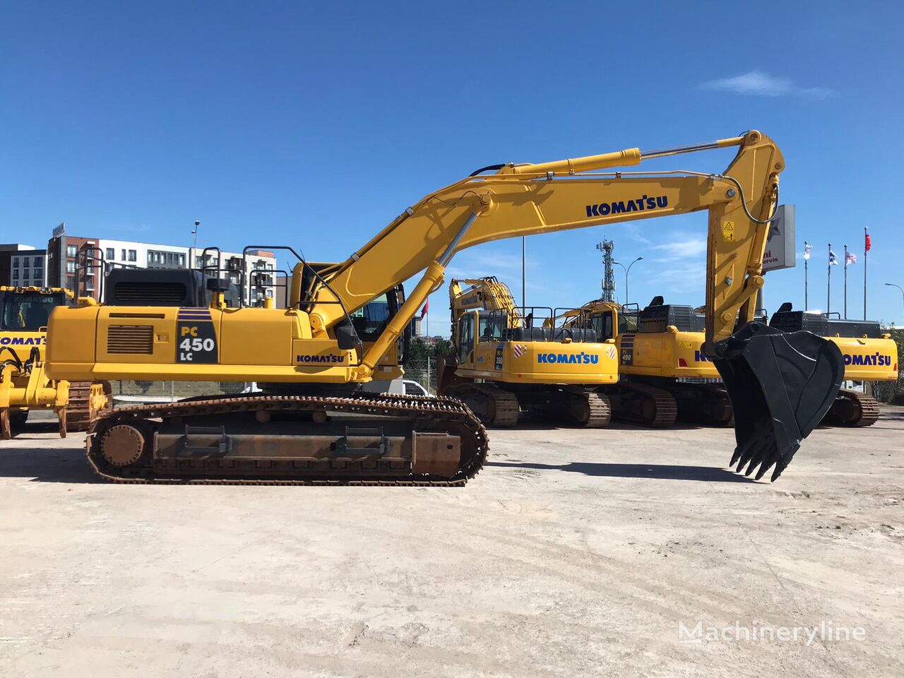 escavadora de rastos Komatsu PC 450LC-8