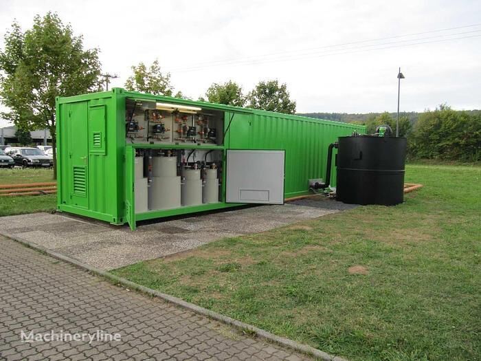 sistema de purificação de água Ultrafiltration system in a 40ft container